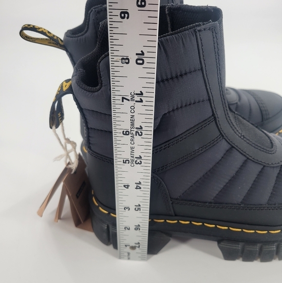 Dr Marten Air Wair LA004 SH07X Audrick Chelsea QLTD Boots Women's Size 8 Black - Picture 3 of 7